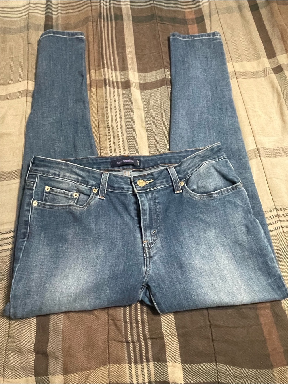 Levi's Blue Women's Skinny Jeggings - Medium Wash